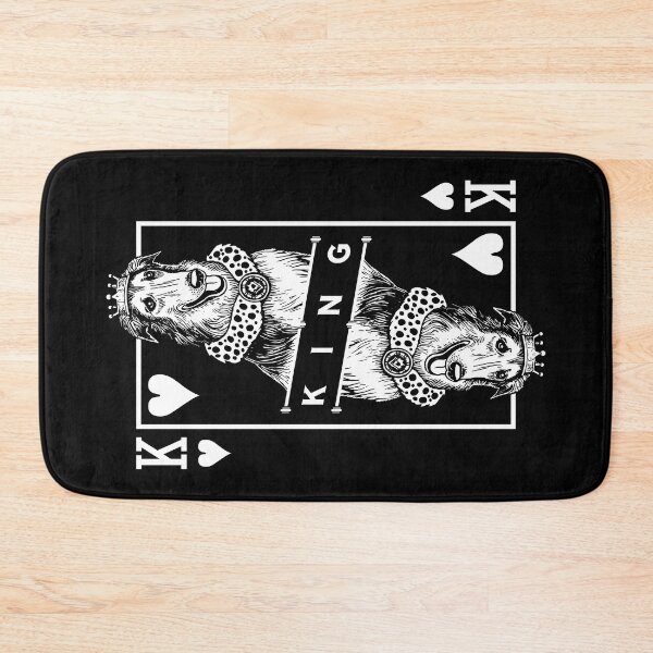 Item preview, Borzoi King Of Hearts Funny Dog Lover Pop Art designed and sold by GrandeDuc.