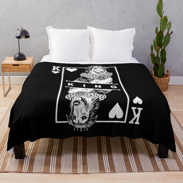 Item preview, Borzoi King Of Hearts Funny Dog Lover Pop Art designed and sold by GrandeDuc.