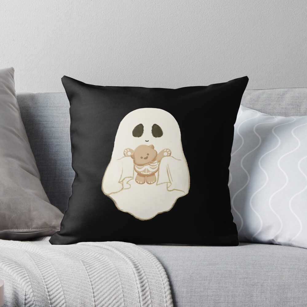 Simple DIY Halloween Ghost Pillow » The Tattered Pew