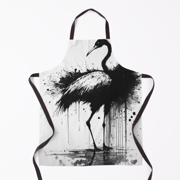 Item preview, Flamingo Ink Painting designed and sold by TortillaChief.