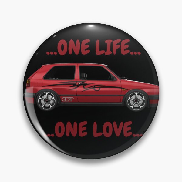 Item preview, One Life - One Love - Golf 2 MK2 designed and sold by Zirrko.
