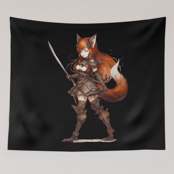 Item preview, Foxgirl Warrior designed and sold by A-Artistries.