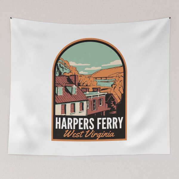 Item preview, Harpers Ferry West Virginia Vintage designed and sold by HalpinDesign.