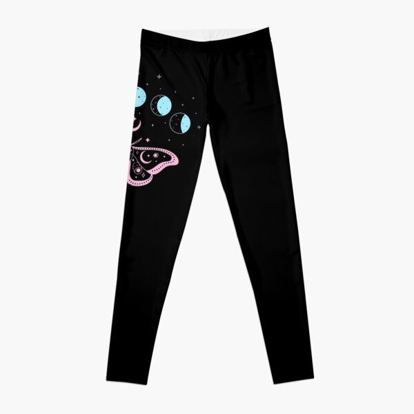 Pastel Goth Leggings, Pink Slime Kawaii Yoga Pants, Rave Festival Drip  Tights, Purple Black Creepy Cute Halloween Kawaii Goth Clothing 