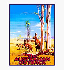 AUSTRALIAN OUTBACK : Vintage Advertising Print Photographic Print