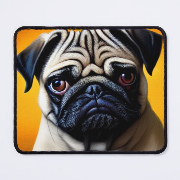 Item preview, Pug Dog, Digital Art Pug designed and sold by EmblemThreads.