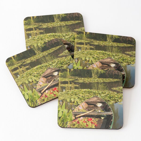 Item preview, monets garden lillies boat designed and sold by soul-swimming.