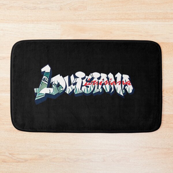 Item preview, Louisiana DMV License Plate Graffiti designed and sold by Dude  Stuff.