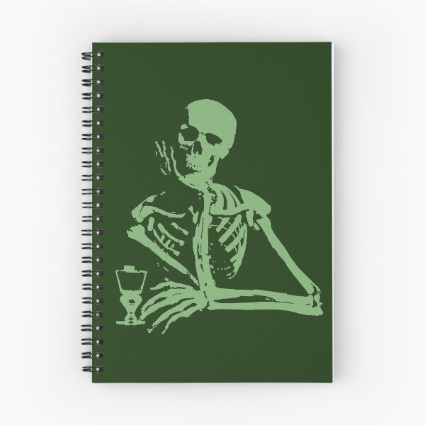 Item preview, Absinthe Skeleton Shirts designed and sold by losfutbolko.