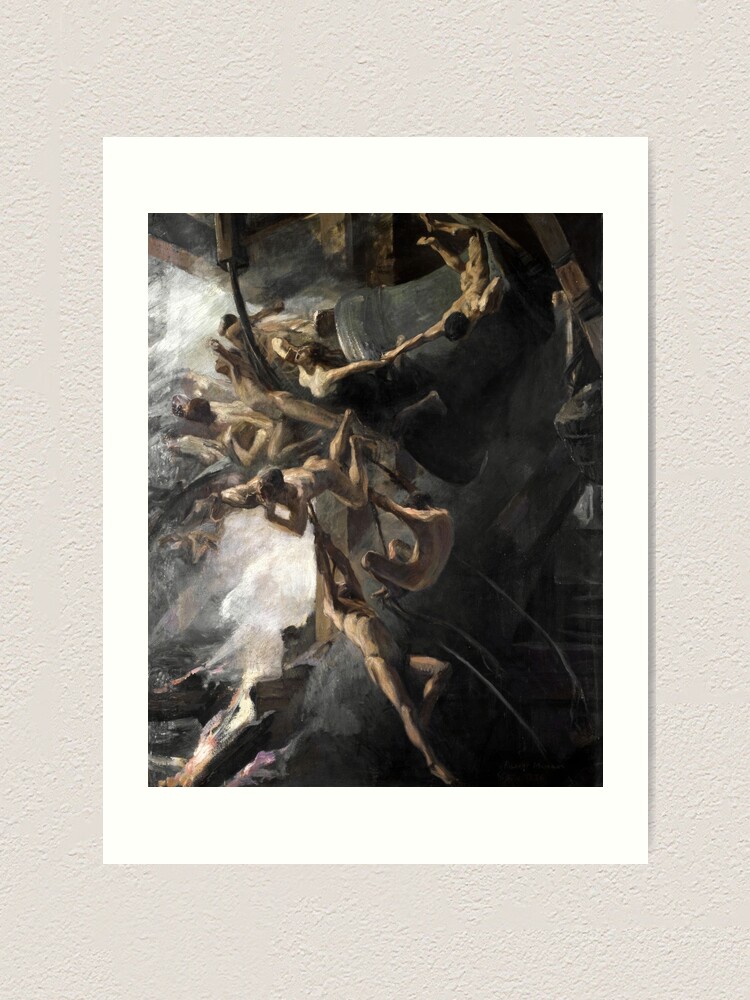 "Les Voix du Tocsin Voices of Warning Bell (1888) by Albert Maignan " Art Print for Sale by