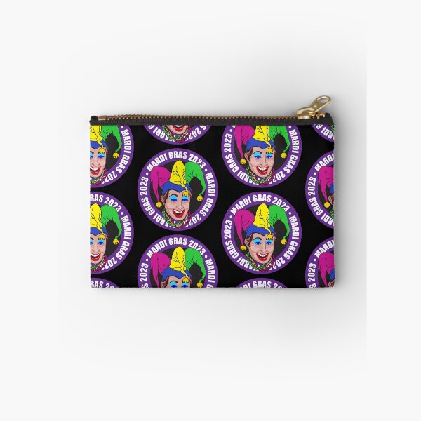 Item preview, Mardi Gras NOLA 2023 Celebration Jester with Beads designed and sold by BlueSkyTheory.