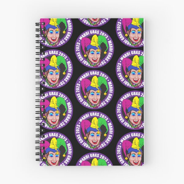 Item preview, Mardi Gras NOLA 2023 Celebration Jester with Beads designed and sold by BlueSkyTheory.