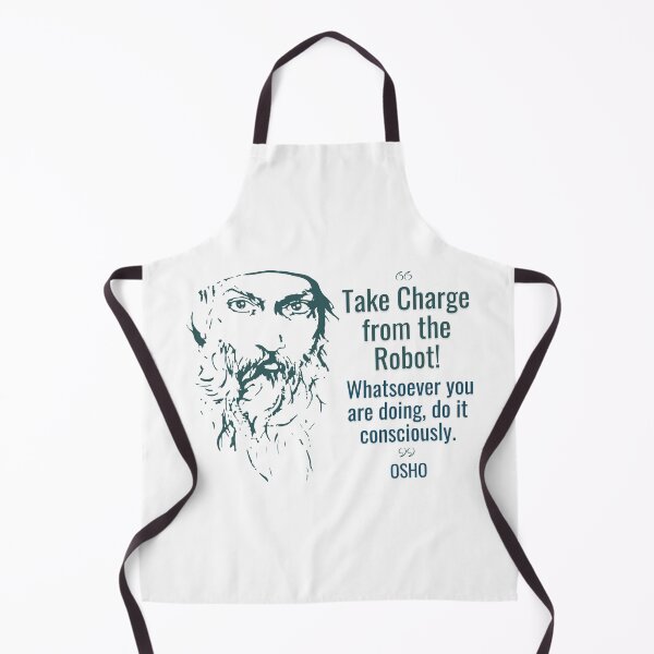 Item preview, Osho - Take Charge from the Robot! designed and sold by RetComly.