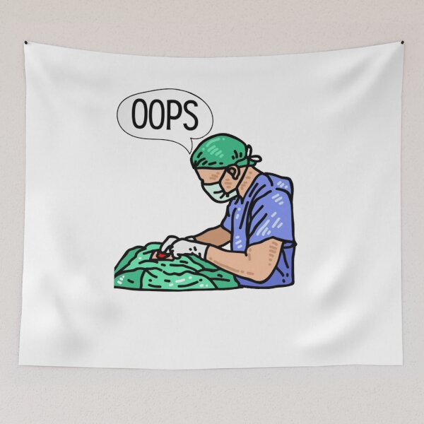 Item preview, Swearing surgeon designed and sold by adilchbanishop.