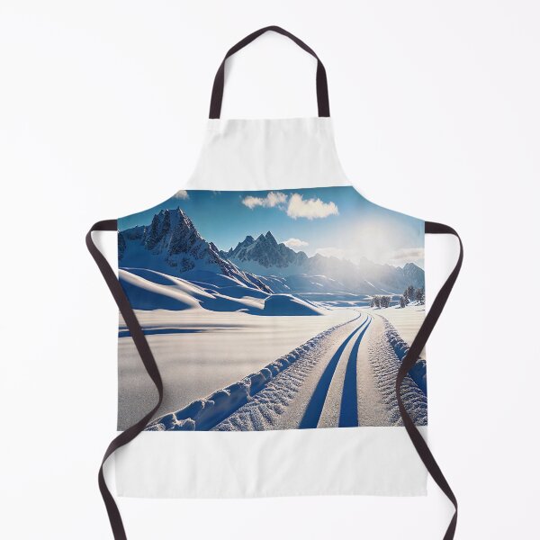 Item preview, Winter mountains, ski run designed and sold by emaga.