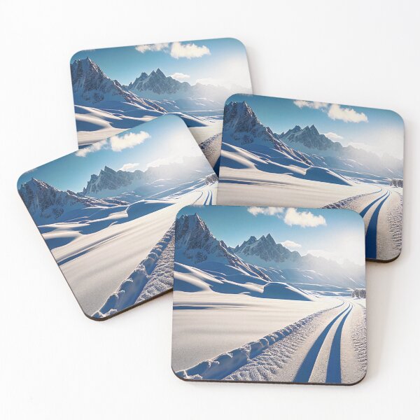 Item preview, Alpine Ski Run - Snowy Mountain Adventure designed and sold by Emaga Digital Studio.