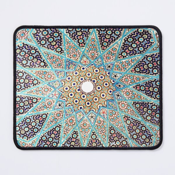 Item preview, Hafez Blue Mural Shiraz designed and sold by LeylaNovini.