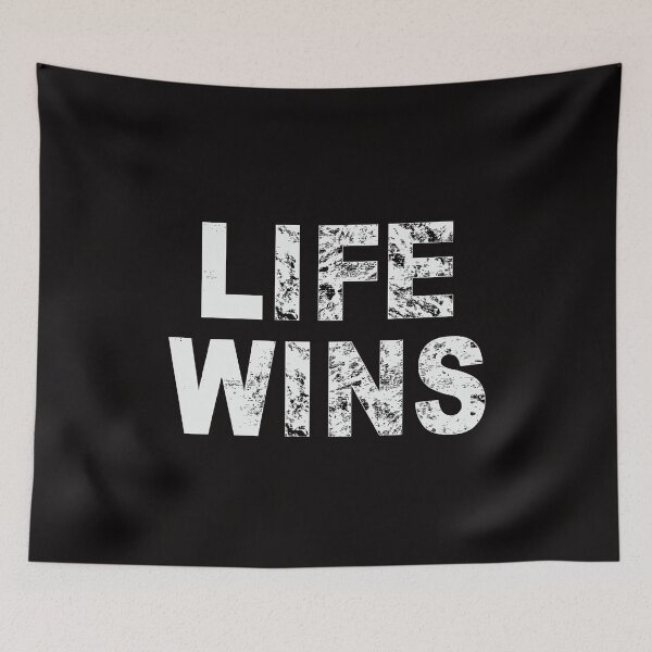 Item preview, Life Wins Design designed and sold by fun-times-store.