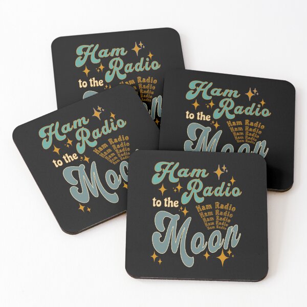 Item preview, Ham Radio to the Moon designed and sold by ALesterDesign.