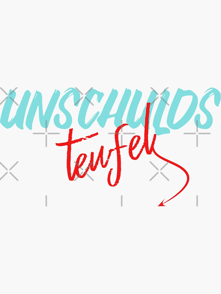 Thumbnail 3 von 3, Sticker, Unschuldsteufel designt und verkauft von Kobeko.