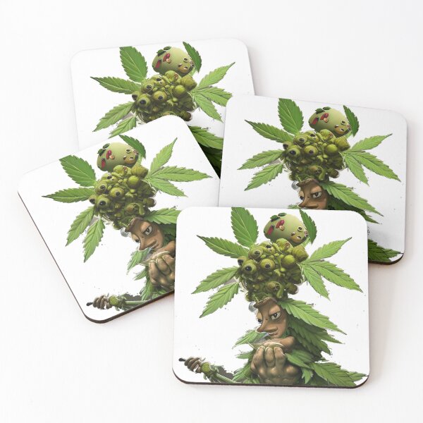 Item preview, Cute Little Tribal Stoner Character  designed and sold by ShopSunday.