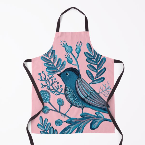 Item preview, Folk Blue Bird designed and sold by ThaisMelo.