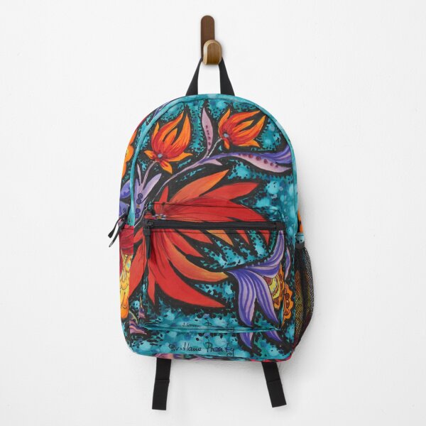 Item preview, Red Flowers Watercolor Illustration designed and sold by Svitlana Prouty.