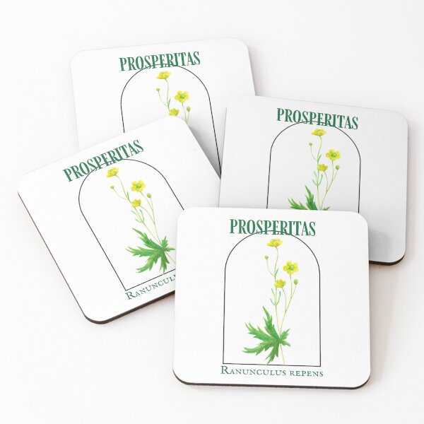 Item preview, Prosperitas - The buttercup from the Ranunculaceae family as a symbol of wealth, abundance designed and sold by Silva-Sol.