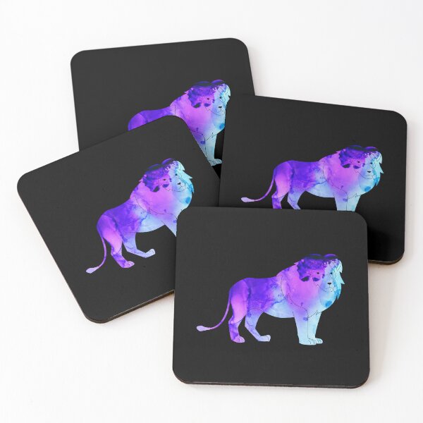 Item preview, Lion Colorful Watercolor designed and sold by 37jlee.
