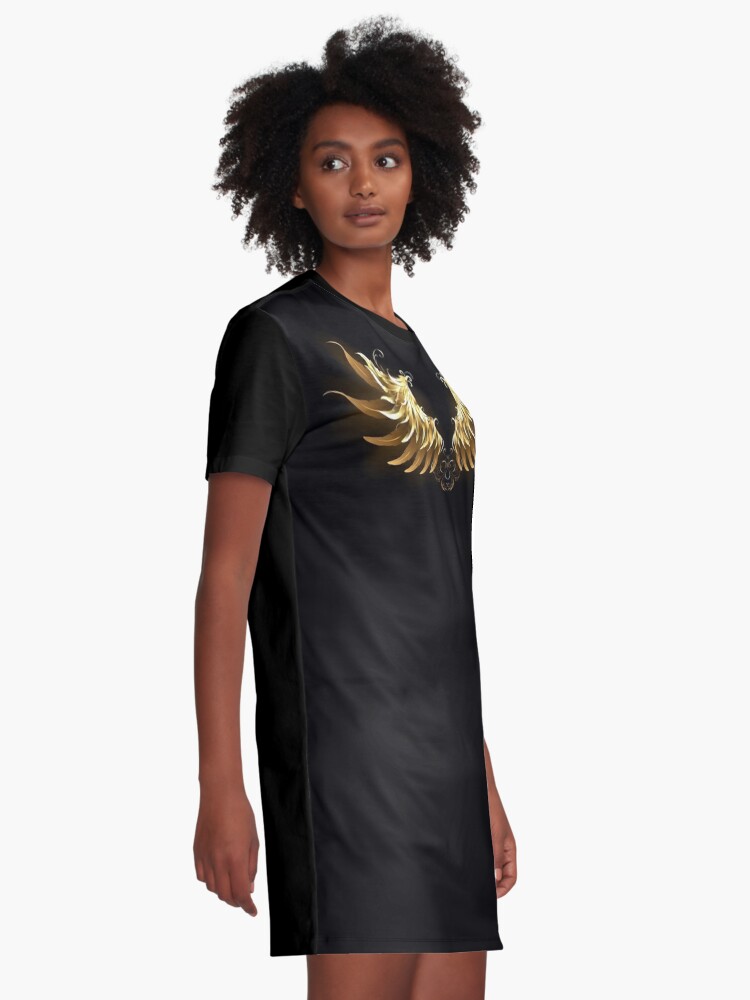 Shiny t shirt store dress