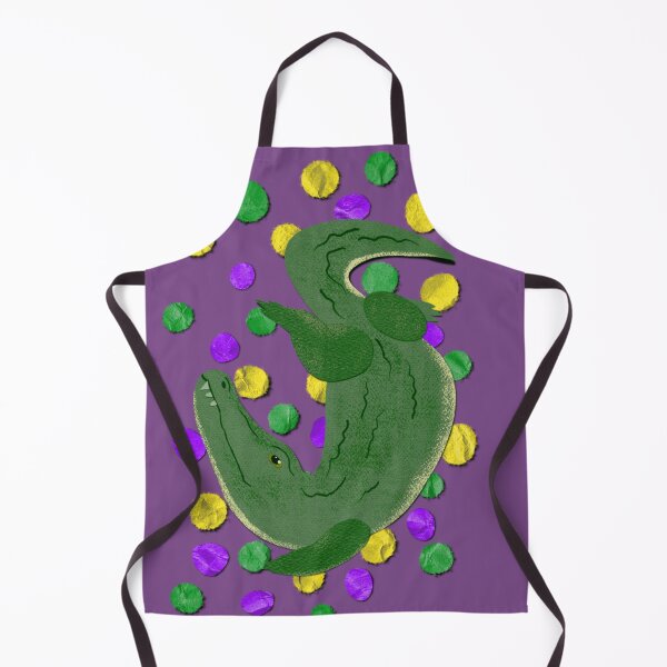 Item preview, Paper craft Mardi Gras gator  designed and sold by BlackSquirrelCC.
