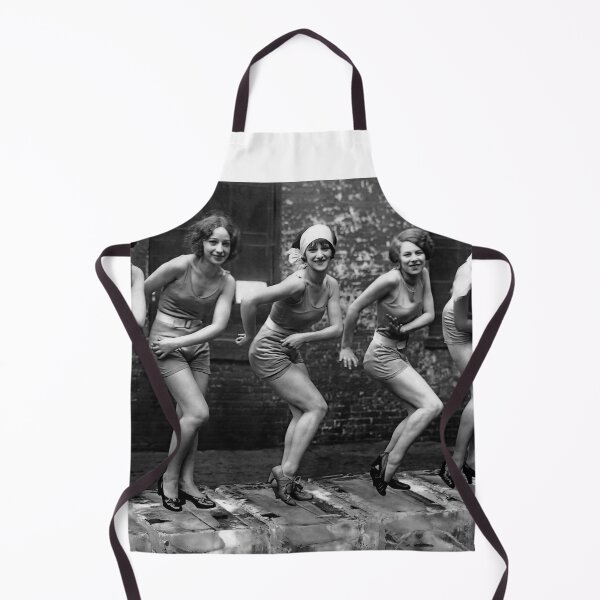 Item preview, Prohibition Era Flappers Dancing on Ice c. 1920 designed and sold by Daniel Hagerman.