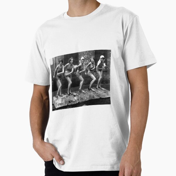 Item preview, Prohibition Era Flappers Dancing on Ice c. 1920 designed and sold by Daniel Hagerman.