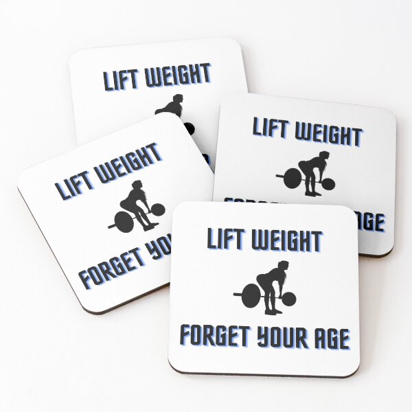 Item preview, Lift Weight, Forget Your Age designed and sold by LadyHustle.