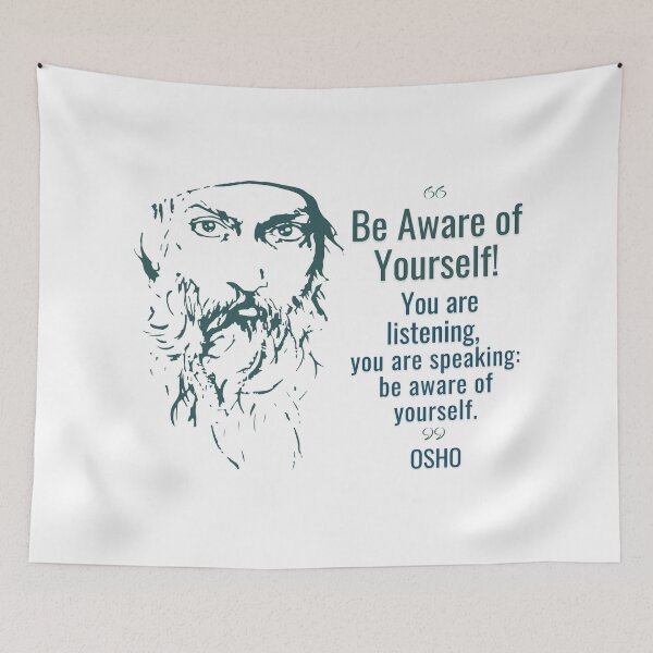 Item preview, Osho's Insights on the Path to Self-Awareness designed and sold by RetComly.