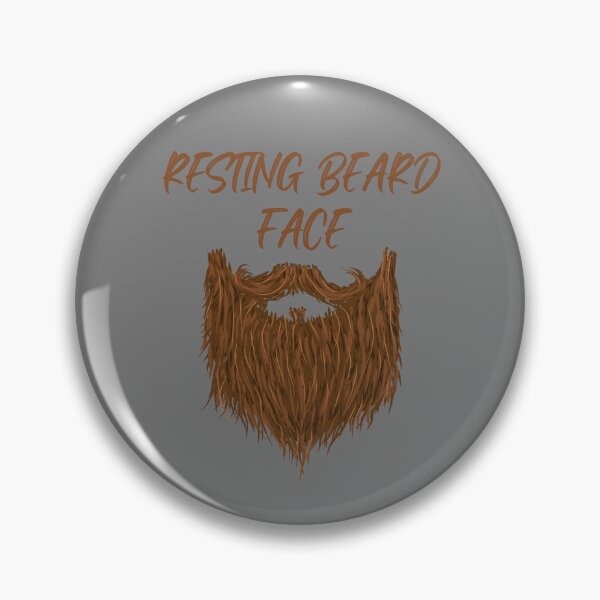 Item preview, Resting Beard Face designed and sold by The Jackalope.
