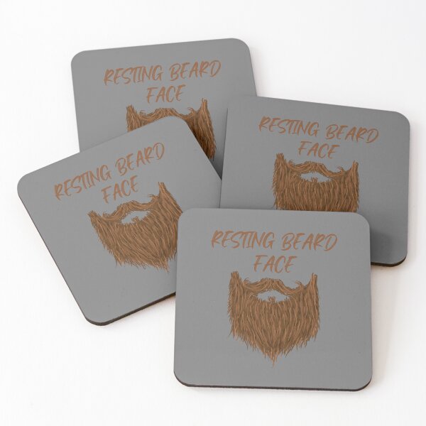 Item preview, Resting Beard Face designed and sold by The Jackalope.