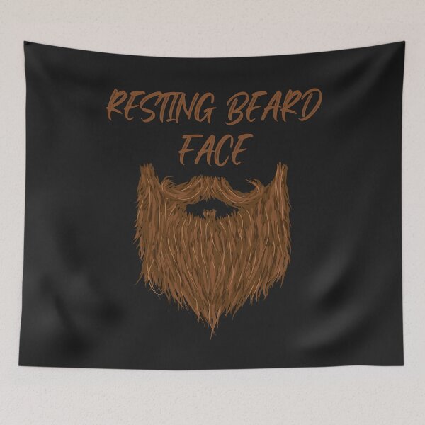 Item preview, Resting Beard Face designed and sold by The Jackalope.