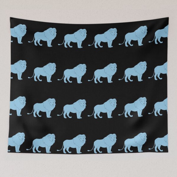 Item preview, Lion Pastel Blue designed and sold by 37jlee.