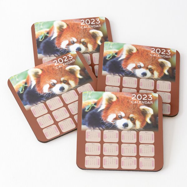 Item preview, Red Panda 2023 Calendar For Red Panda Lovers designed and sold by designartmed.