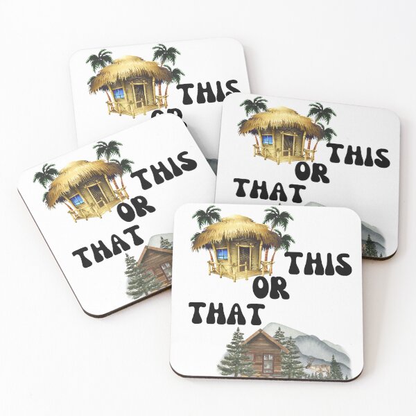Item preview, This beach house or that mountain house? designed and sold by courtney petersen.