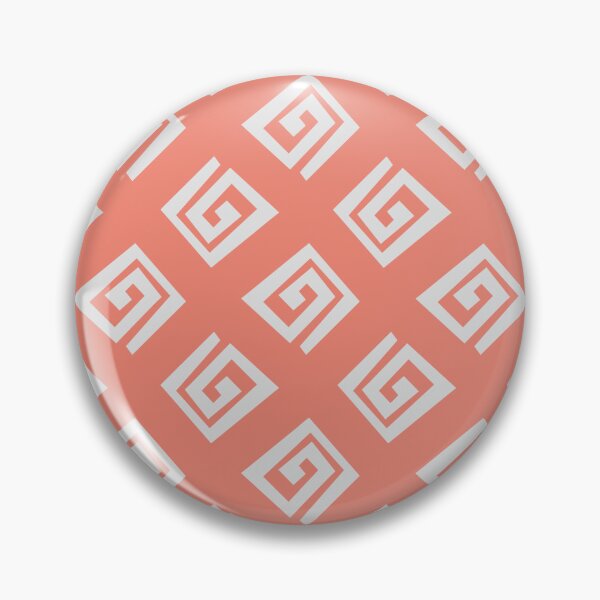 Item preview, Ethnic geometric spiral pattern - pink designed and sold by BattaAnastasia.