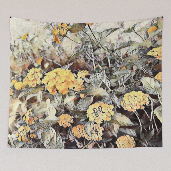 Item preview, Flores amarelas do campo designed and sold by GirlaineSQ.