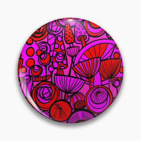 Item preview, Abstract Botanicals - Pink and Red designed and sold by KarlyArtDesign.