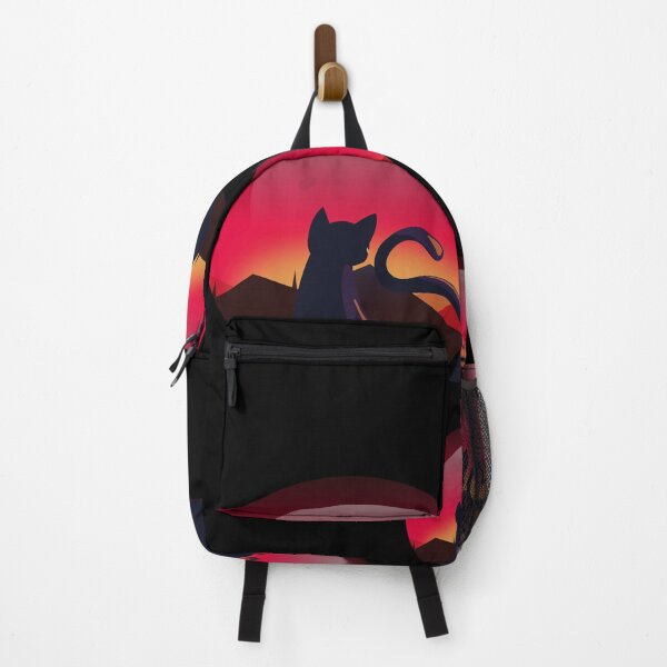 Item preview, Cat Watching Sunset Scene pack of stickers designed and sold by FeelinGGo ✅.