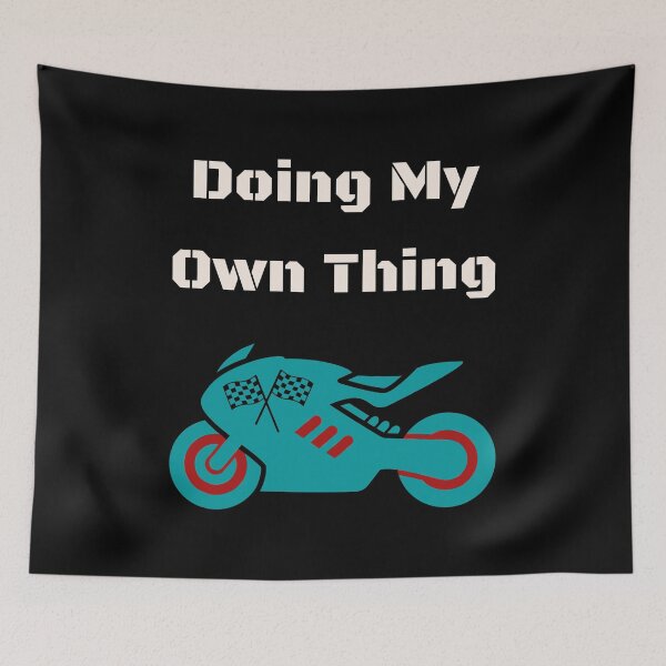 Item preview, Doing My Own Thing - Motorcycle designed and sold by ALesterDesign.