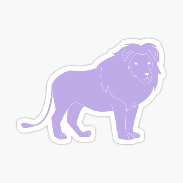 Item preview, Lion Pastel Purple designed and sold by 37jlee.