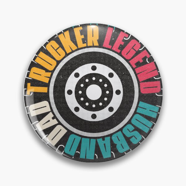 Item preview, Husband Dad Trucker Legend - Funny Trucker designed and sold by VichallanStudio.