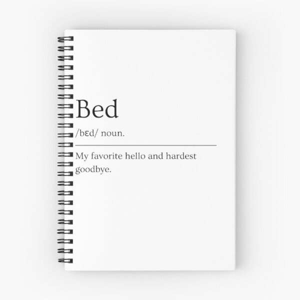Item preview, Bed | Funny Dictionary Definition designed and sold by ED-TDesigns.