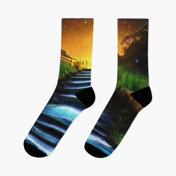 Item preview, Dusk Stairway Under the Stars designed and sold by D3monic.